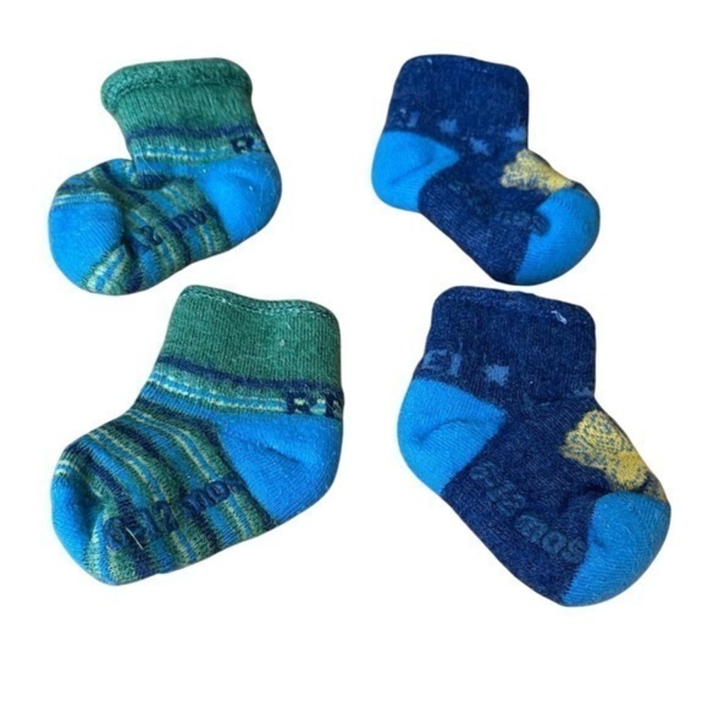 Winter Baby Socks 6-12 months‎ (2 Pairs)
